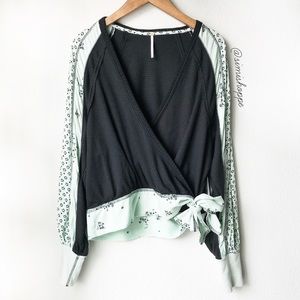 NEW Free People Auxton Thermal Long Sleeve Top